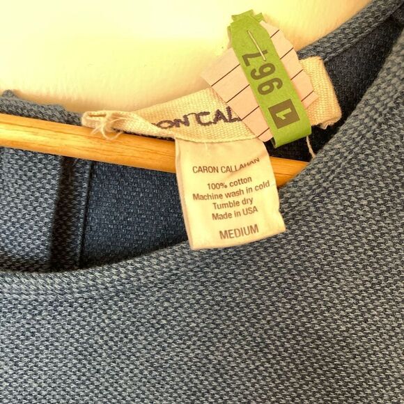 Caron Callahan Mattie dress indigo pique - Picture 11 of 16